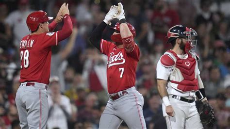 Reds rally to beat Red Sox 5-4, beat Boston in series for 1st time since ’75 Fall Classic